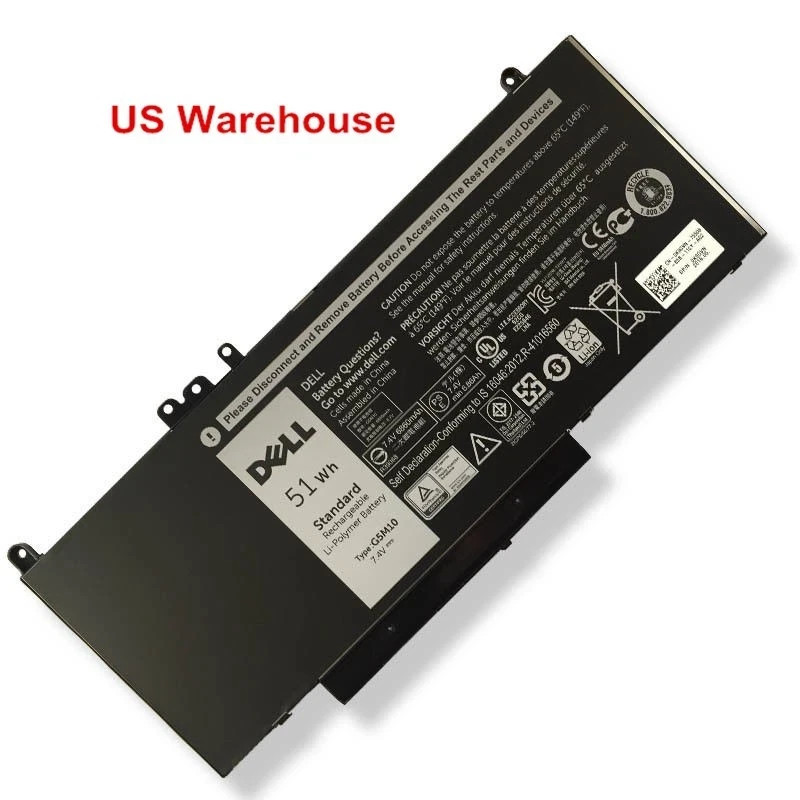 NEW Genuine G5M10 Battery for Dell Latitude 14 15 E5450 WYJC2 0WYJC2 8V5GX R9XM9