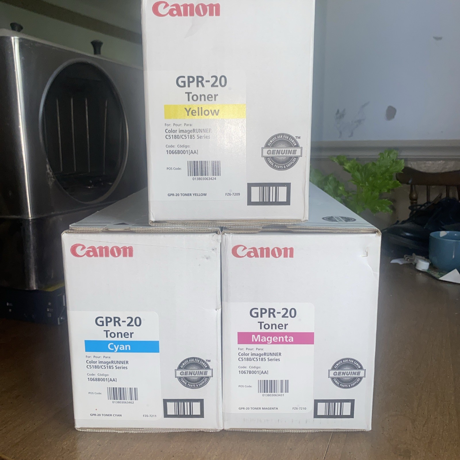 Genuine Canon GPR- 20 Toner Cyan / Yellow / Magenta-  ✅ NEW/SEALED  ✅