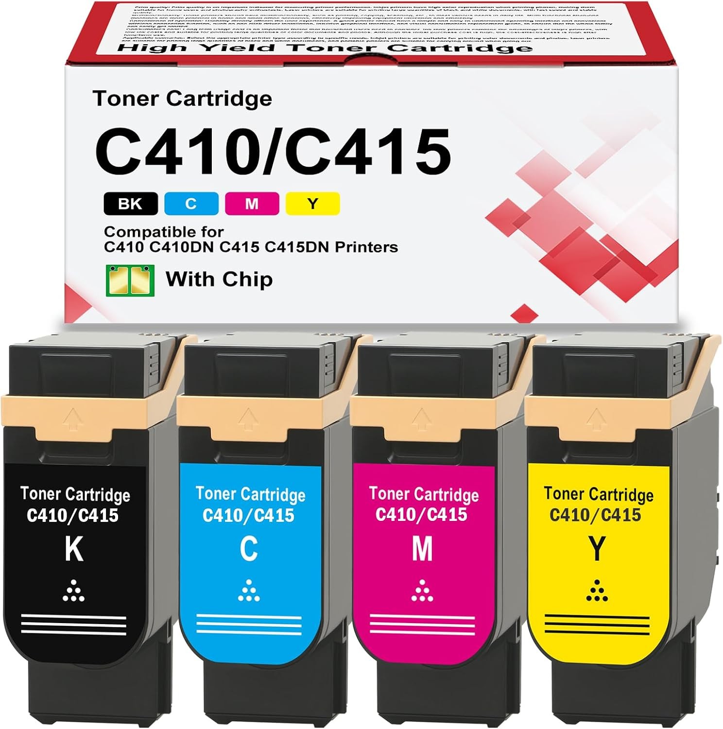 High-Yield Toner Cartridge for  Xerox C410 C410DN VersaLink C415 C415DN Printers