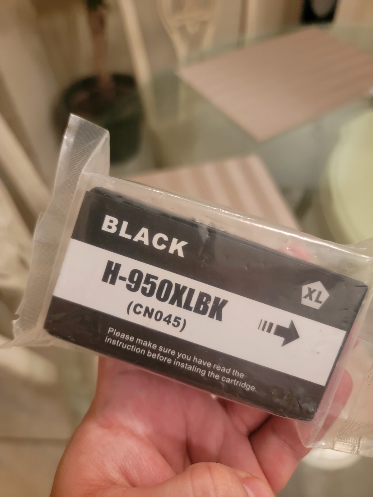 NEW 950XL H0950XL BK Black ink Inkjet Cartridge For HP Printer CN045