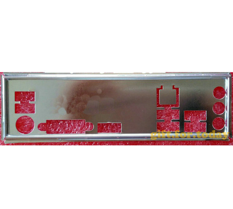 For ASRock H110M-ITX Shield I/O IO Rear Baffle Backplate Motherboard