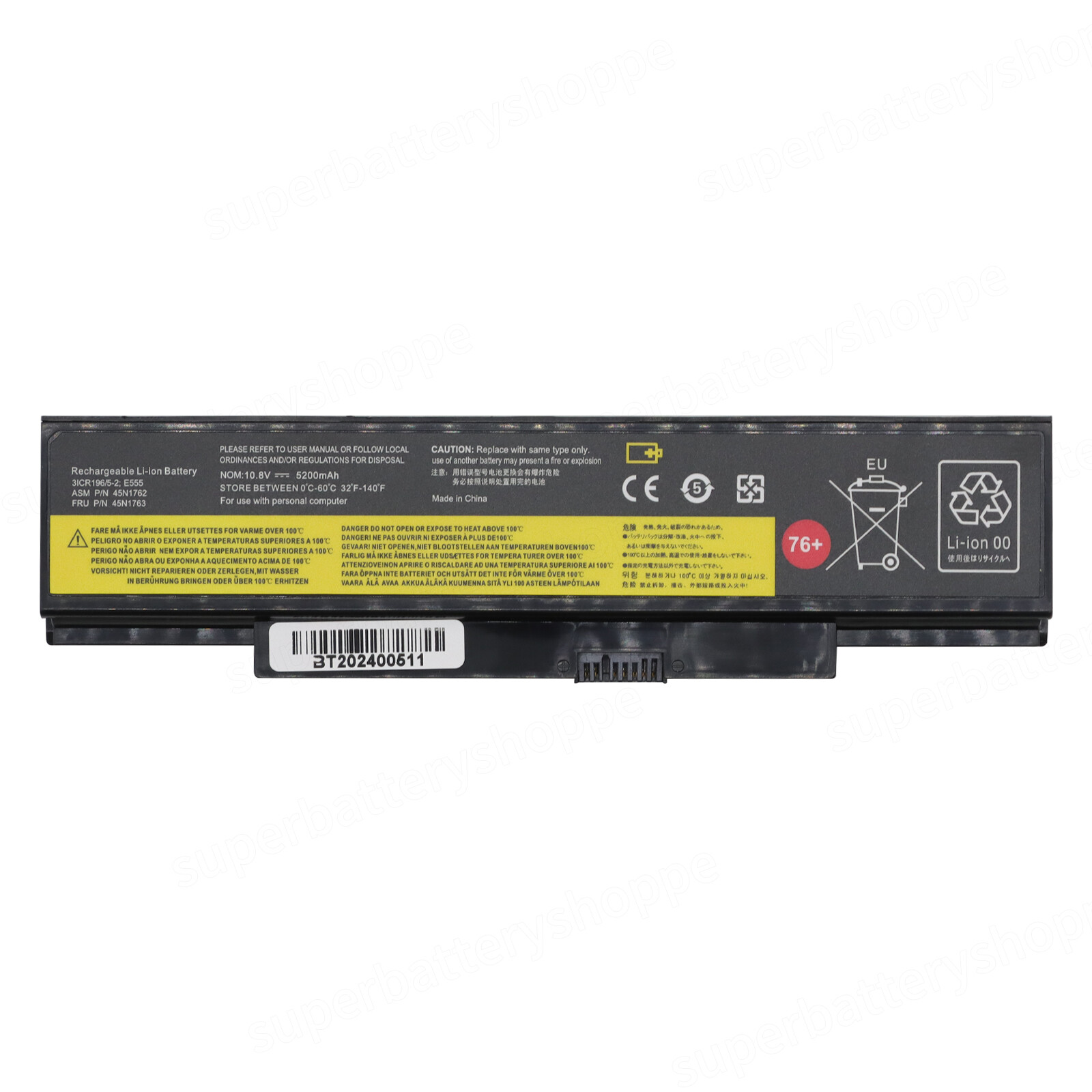 E555 45N1759 45N1760 45N1761 New Battery For Lenovo ThinkPad E560-35CD E560-59CD