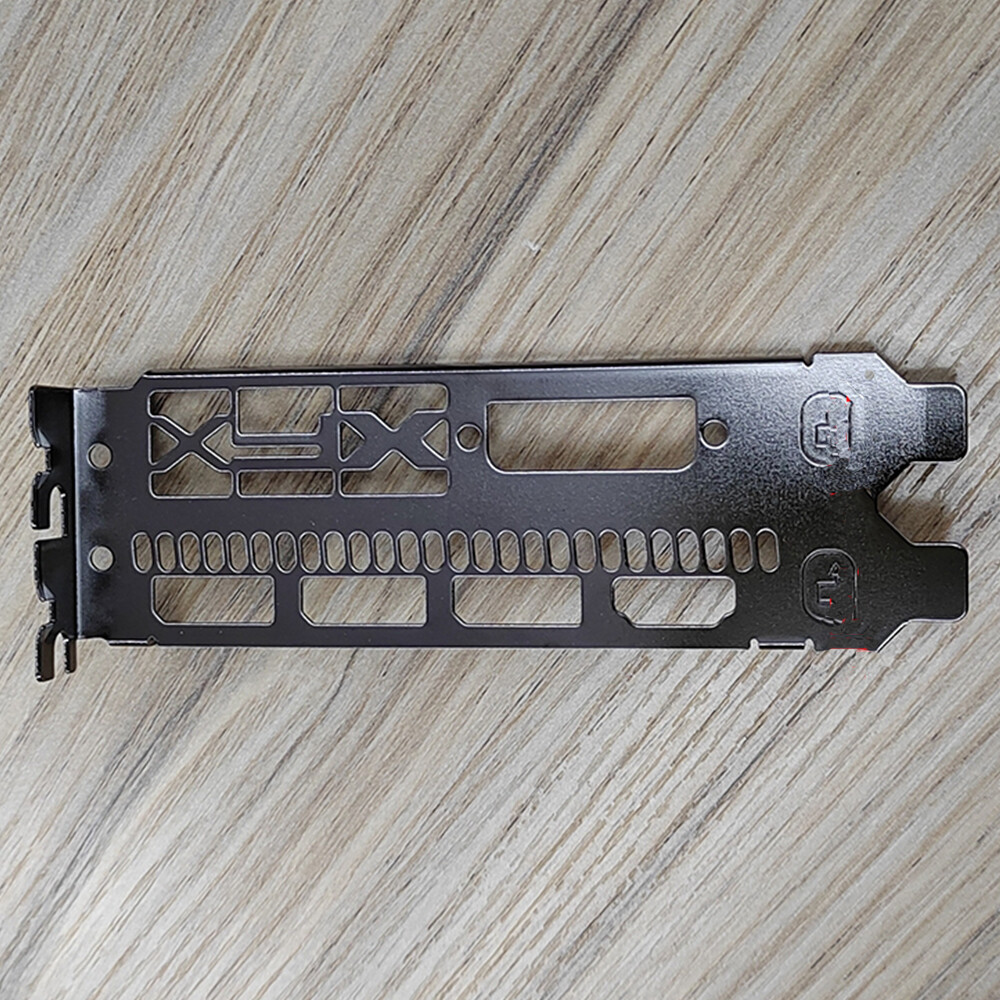 For XFX   I/O Shield BackPlate Blende Bracket RX570 RX580 RX470 570 470 580 598