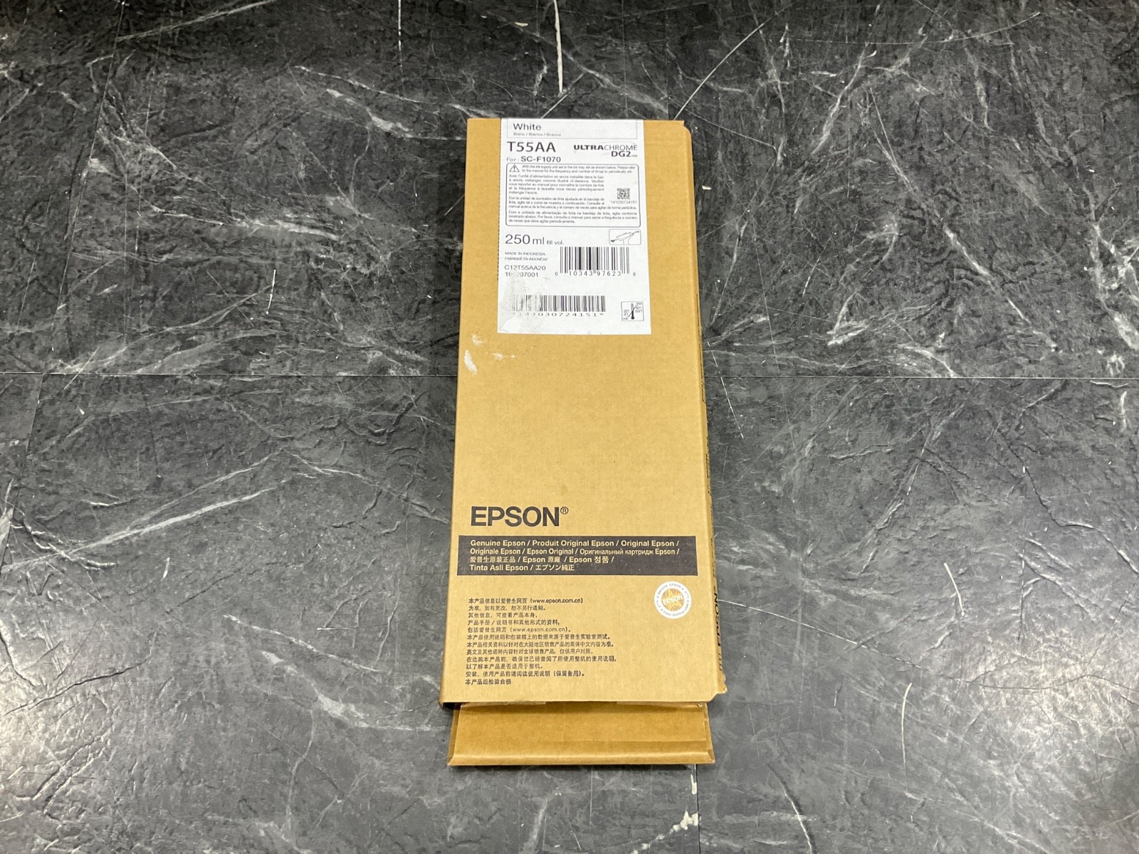 Epson UltraChrome DG2 White Ink Cartridge SureColor F1070 T55AA20 NEW✅❤️️✅❤️️✅❤