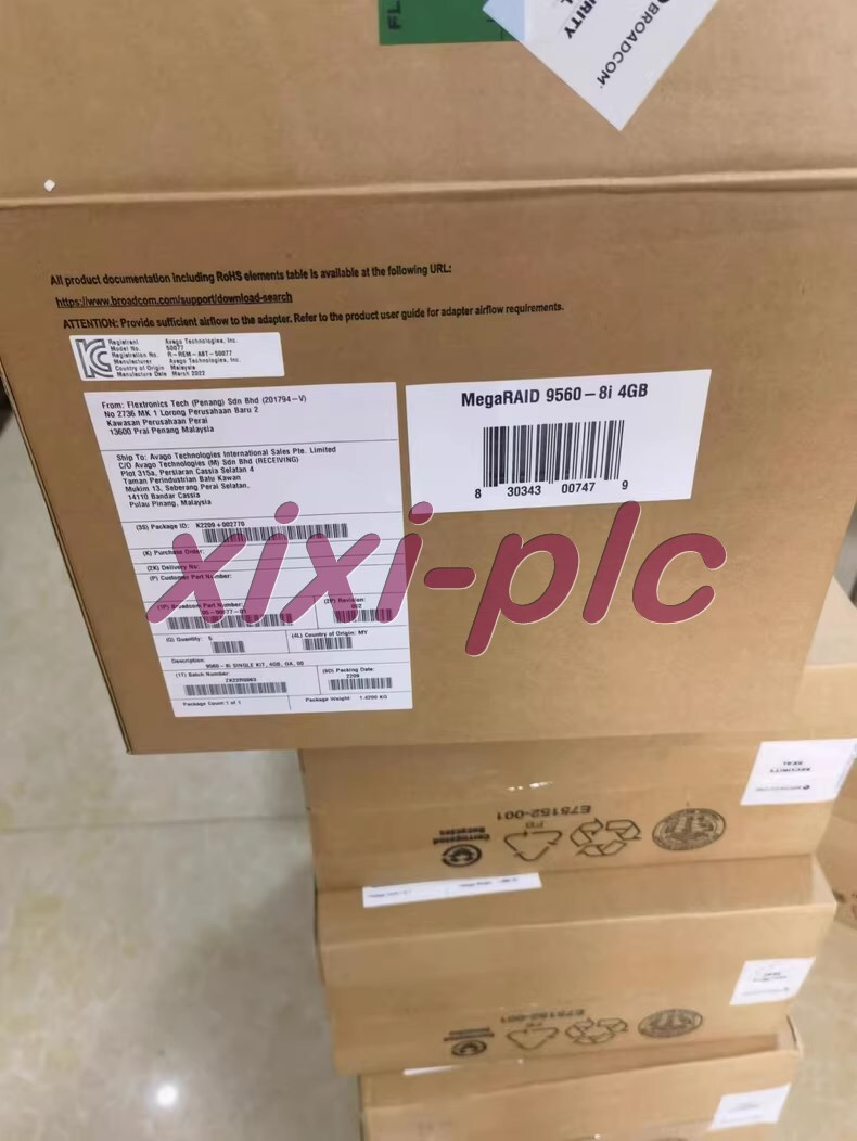 BROADCOM 05-50077-01 MegaRAID 9560-8i PCI-E 4.0 x8 PCI-Express RAID Controller