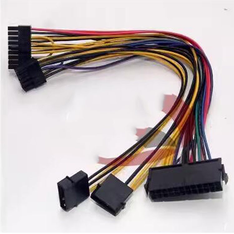 For HP Z800 Motherboard Adapter Cable ATX Power Supply Line 24 to 18+10 Parts