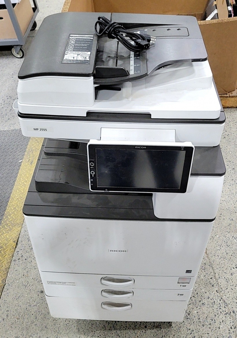 RICOH MP 2555 MP 2555SP AD Monochrome Printer SEE NOTES