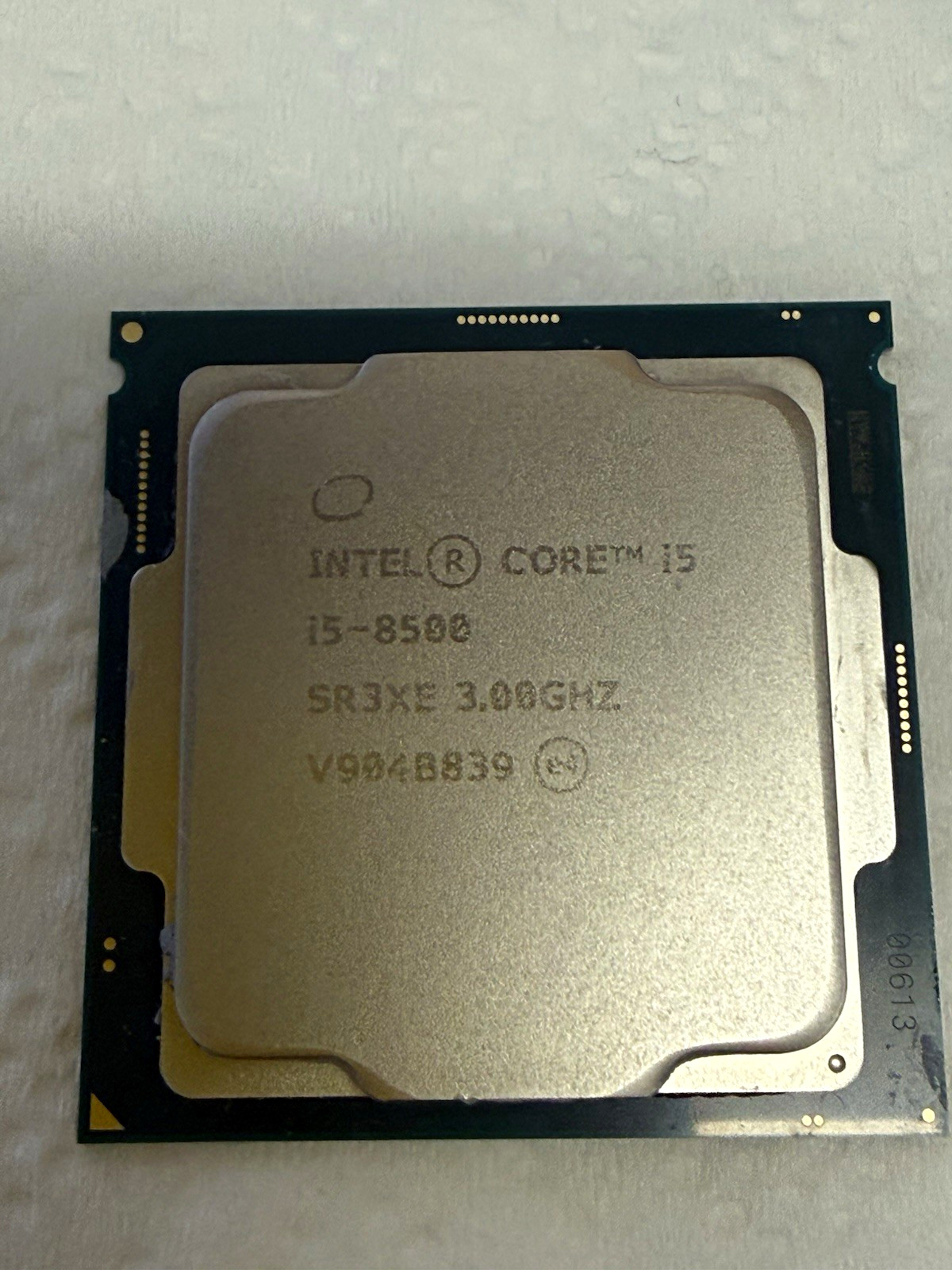 Intel Core i5-8500 SR3XE 6-Core 3.00GHz LGA1151 CPU Processor