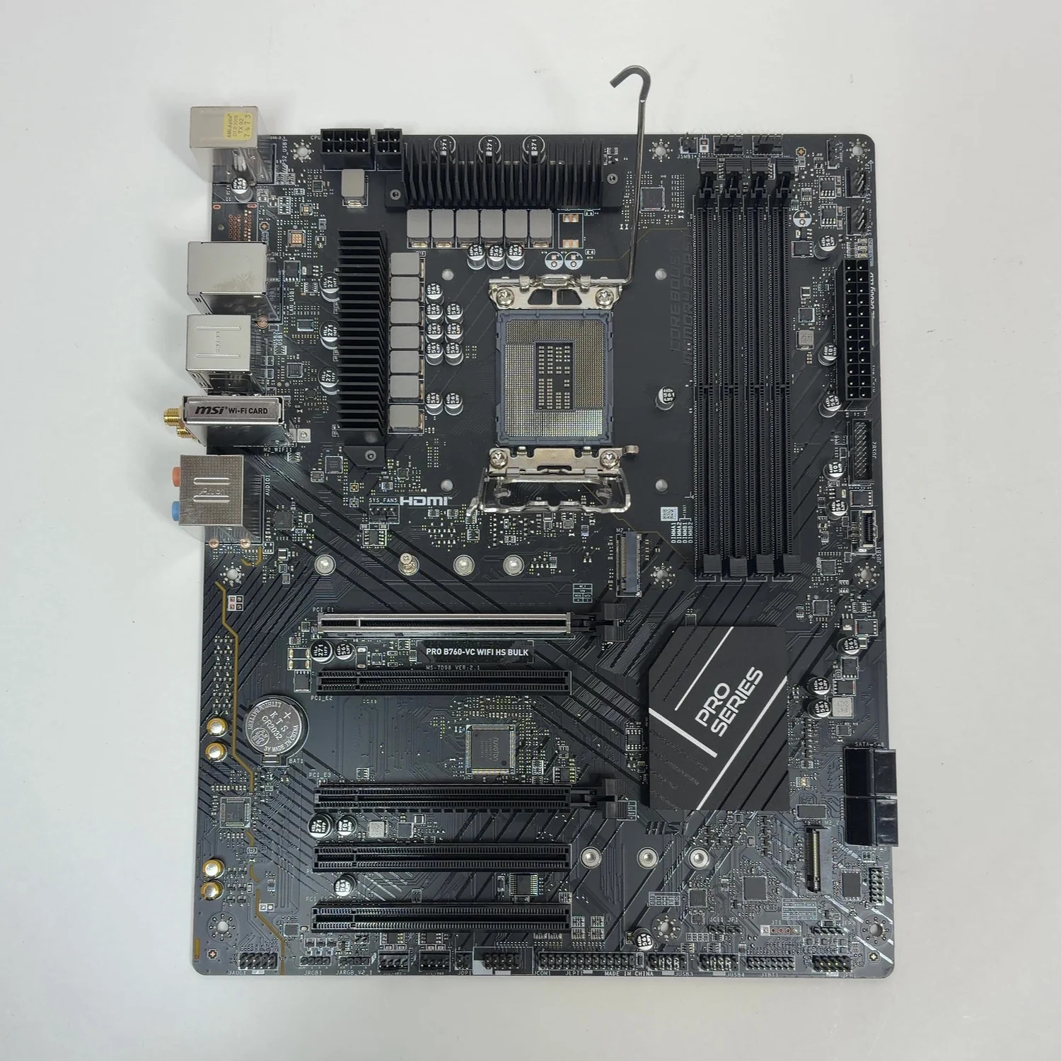 MSi Pro B760-VC WiFi LGA 1700 ATX Intel DDR5 Gaming Motherboard