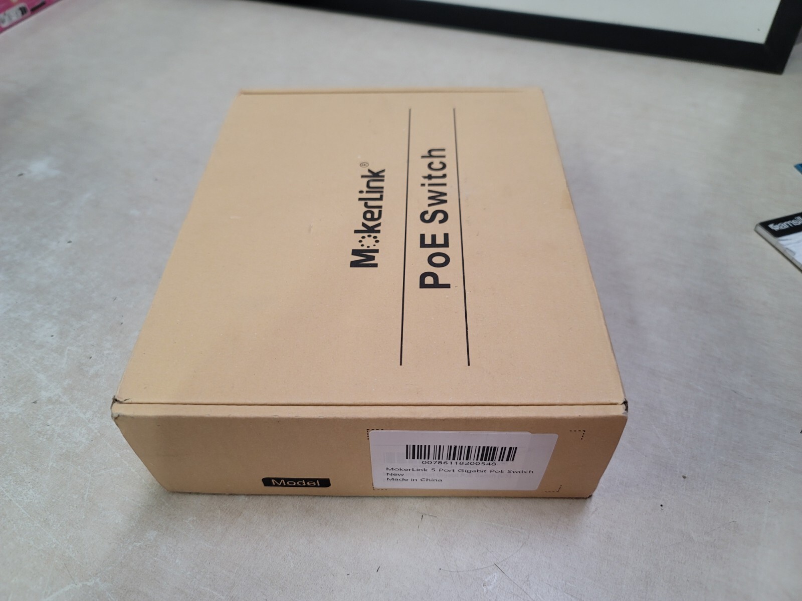 MokerLink 5 Port Gigabit POE Switch, with 4 POE Ports 1000Mbps NOB