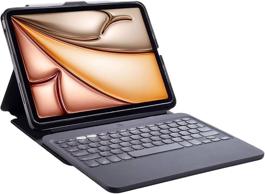 ZAGG Pro Keys 2 Keyboard Case for iPad Air 13 inch M4/ M3/ M2, 2026 , Black, NEW