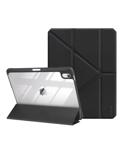 Smart Case for iPad (A16) 11th 11 inch 2025/iPad 10th Gen 2022 Clear Back Cover