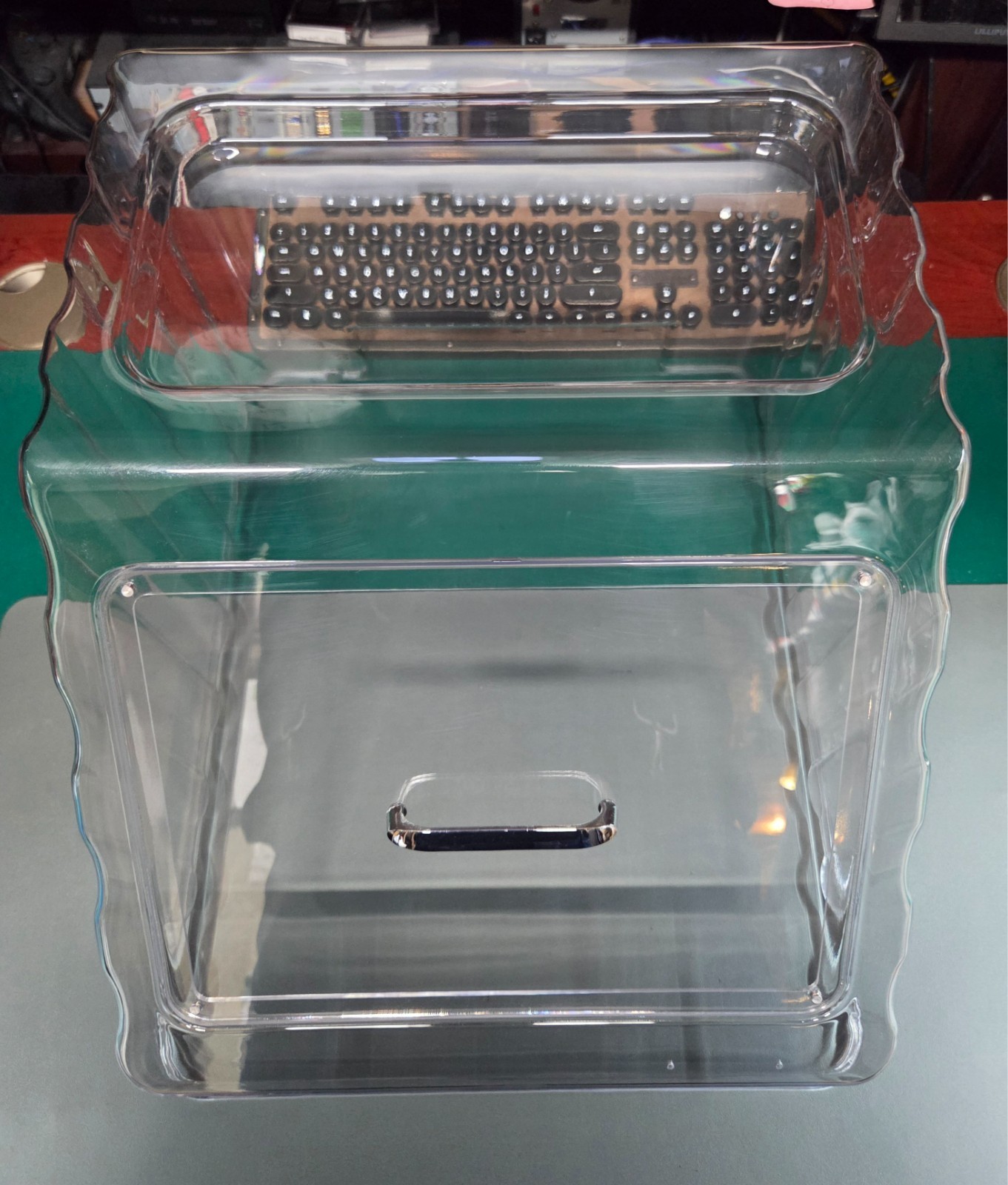 BIQU PopCap Transparent Top Cover for Snapmaker U1, High-Temp-Resistant PC En...