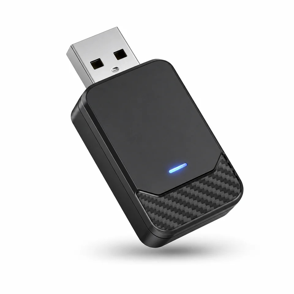 2026 Wireless CarPlay Adapter Wired to Wireless Convert USB Dongle Fast Pairing
