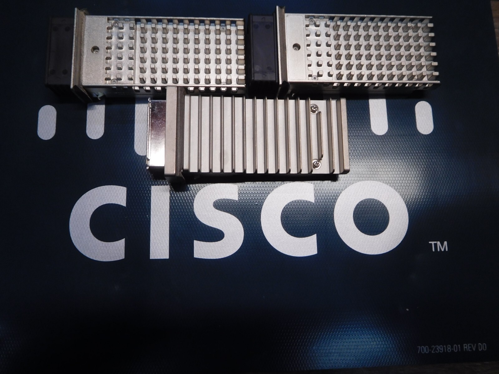 Lot of 3x Genuine Cisco X2-10GB-SR 10-2205-05 10GBASE-SR Transceiver Modules