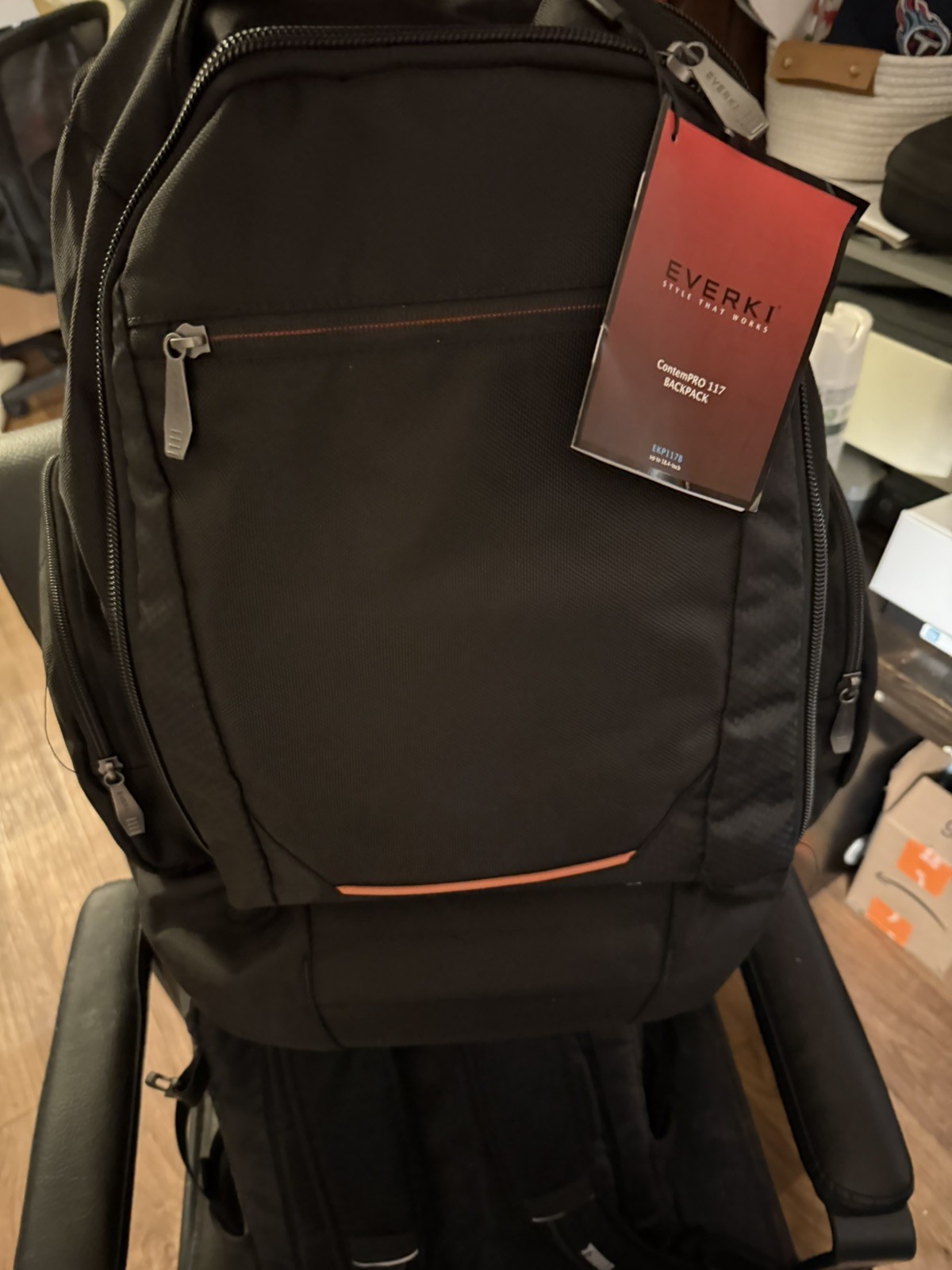 Everki ContemPRO 117 Large Gaming Laptop Backpack with Rain Cover - Spacious... 