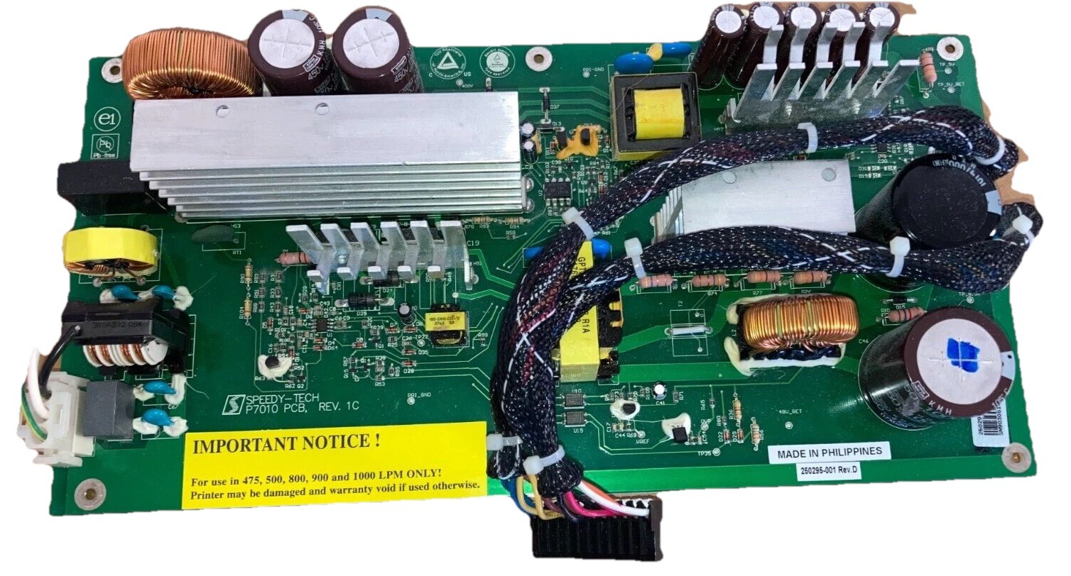 NEW Speedy-Tech P7010 PCB REV 1C Printer Internal Power Supply Board 250295-001