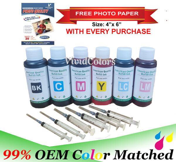 CISS CIS 6X100ML dye refill Ink alternative(non-OEM) for  XP-8500 Printer