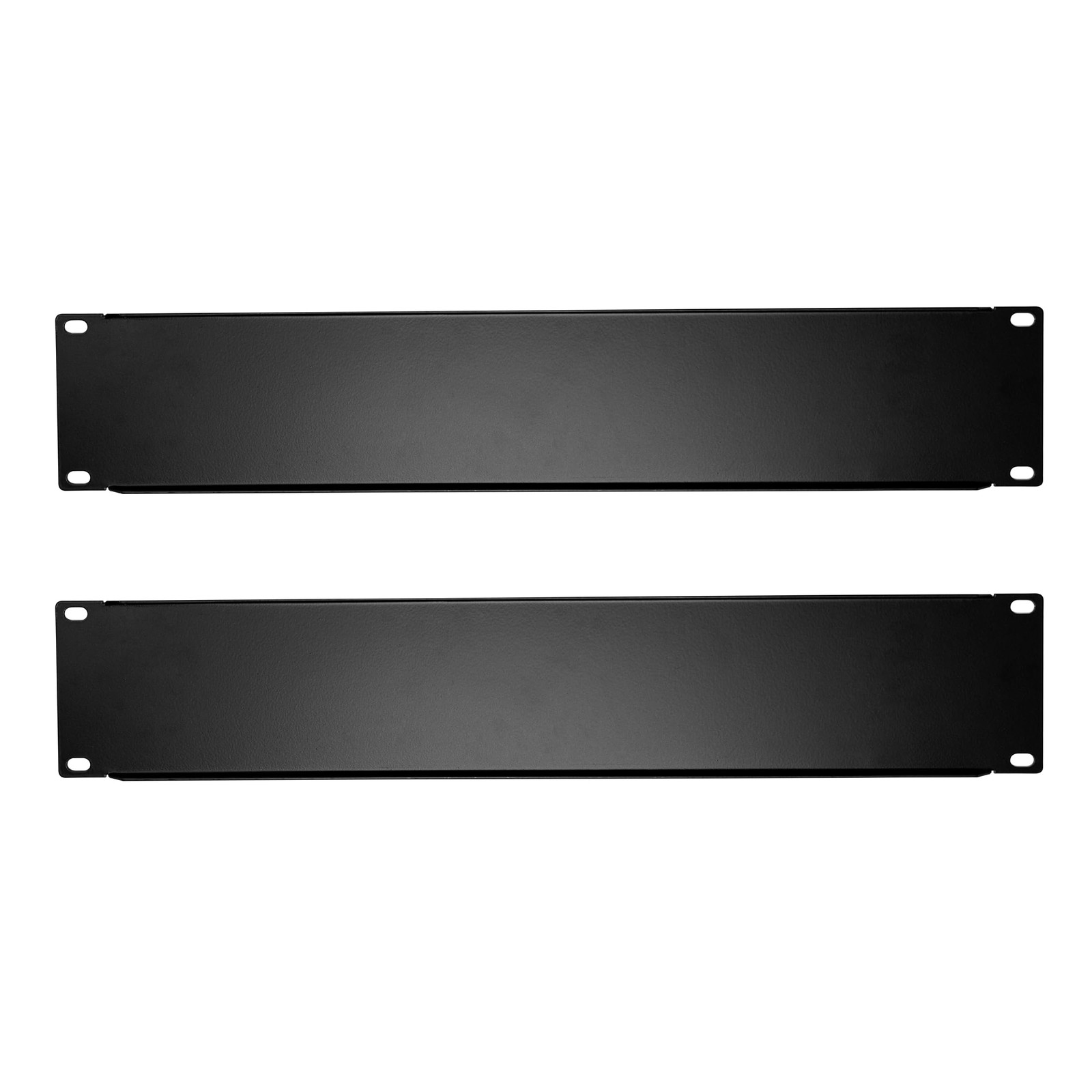 2 PCS 2U Blank Rack Mount Panel For 19 Inch Enclosure And Network Cabinets