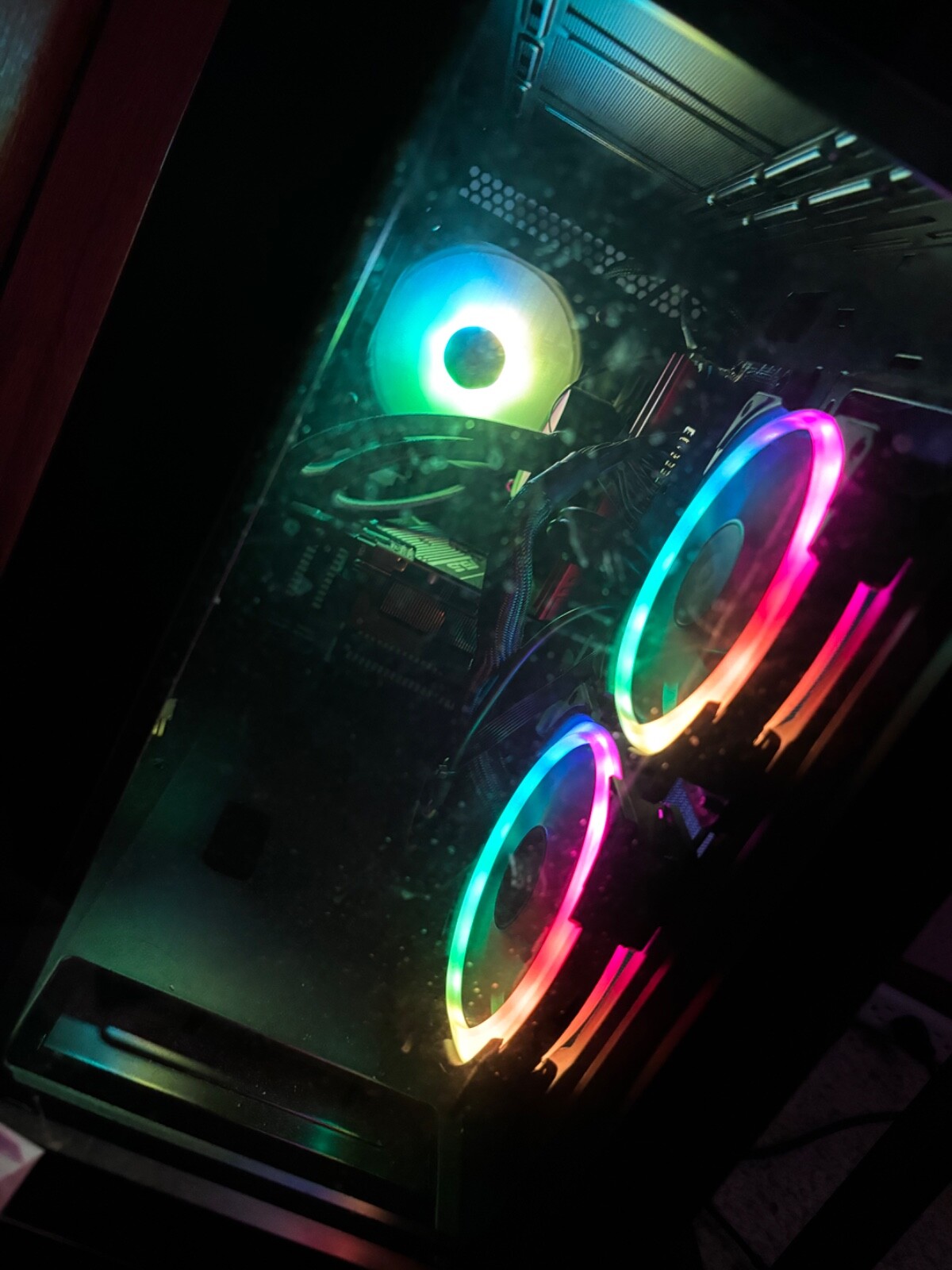 Gaming Desktop Setup FOR SALE PC, monitor, keyboard, and mouse ALL TOGETHER
