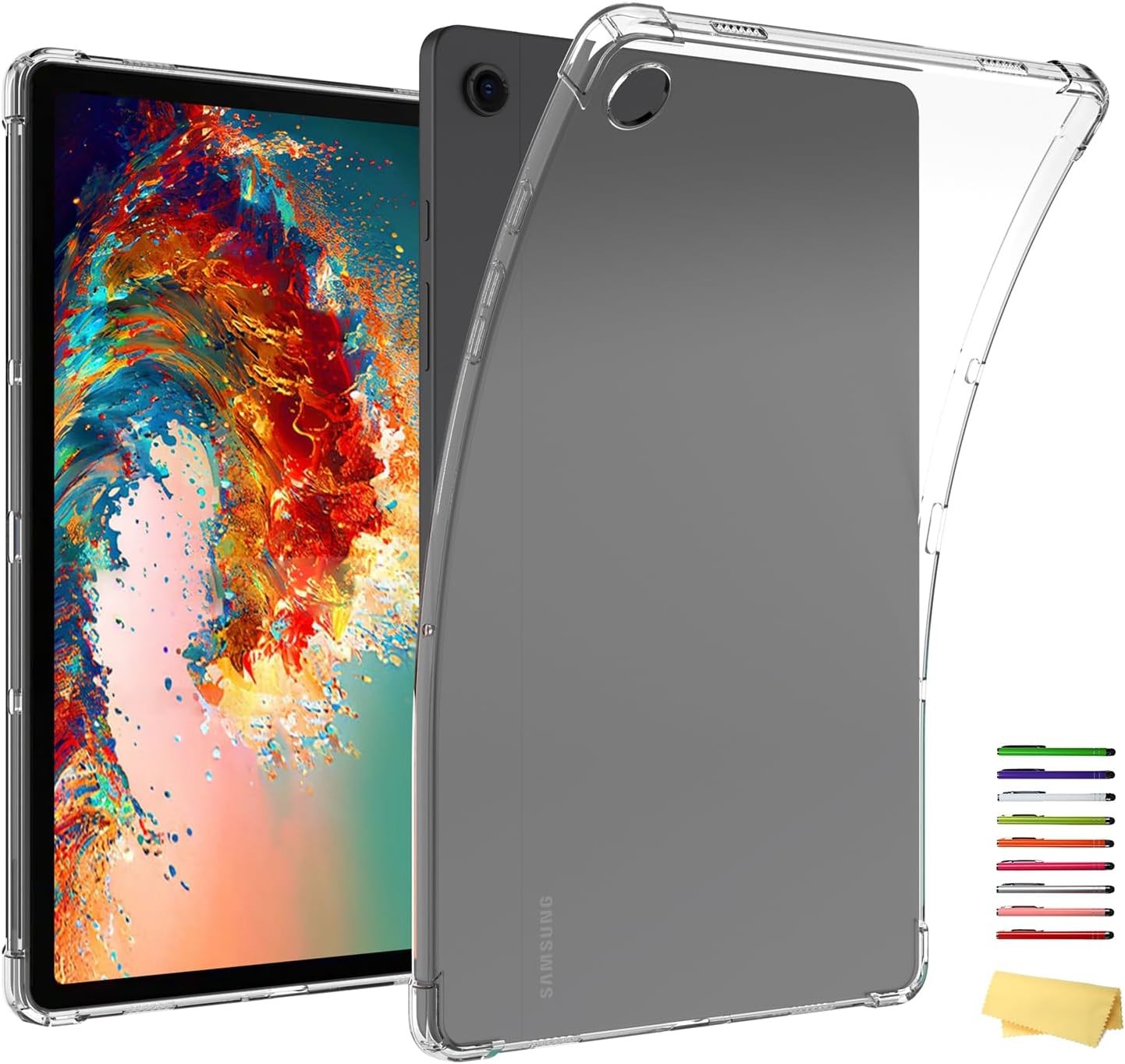 Ultra Thin TPU Shockproof Case for 2023 Samsung Galaxy Tab A9 8.7 Inch