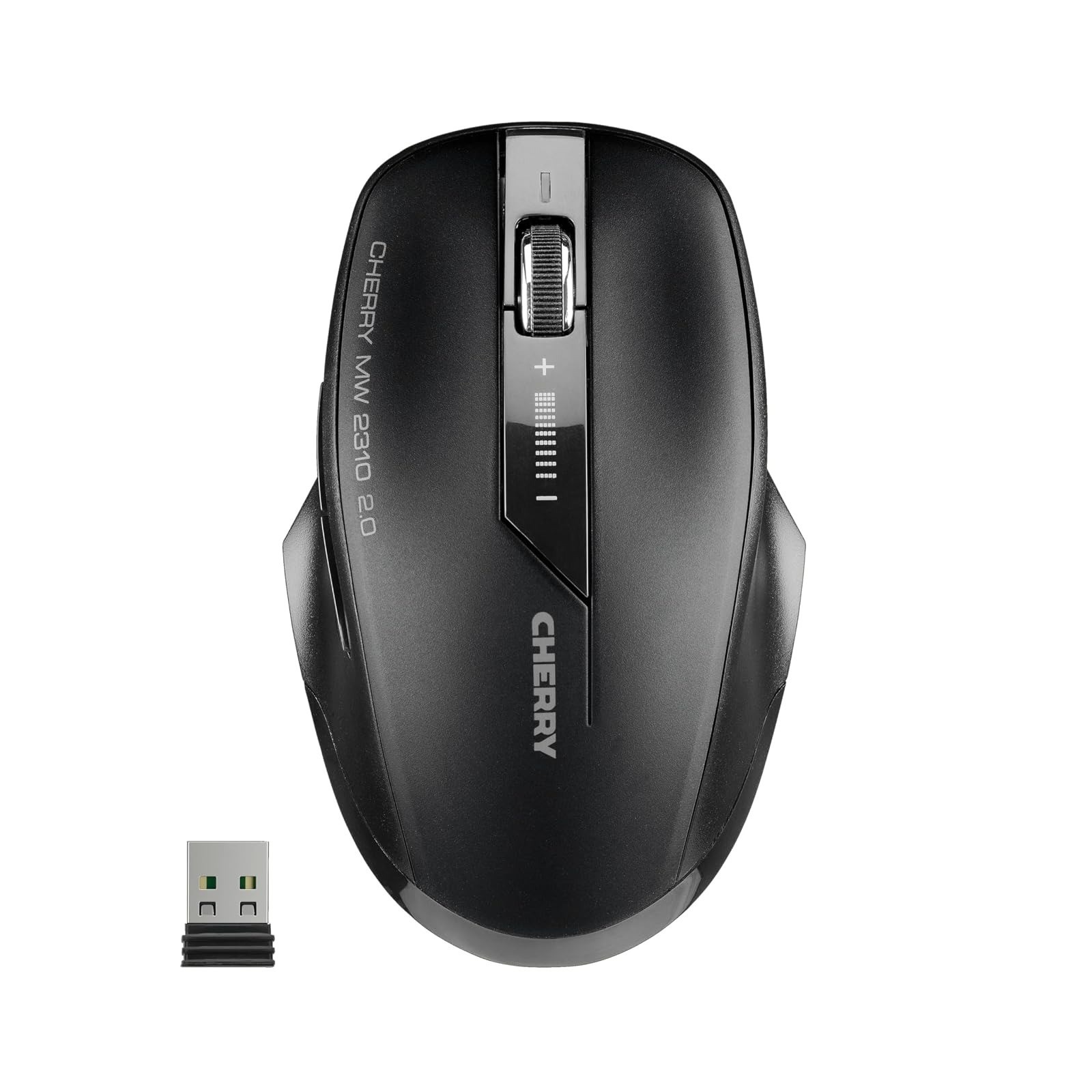 Cherry MW 2310 2.0 wireless mouse optical wireless 2400 DPI Black