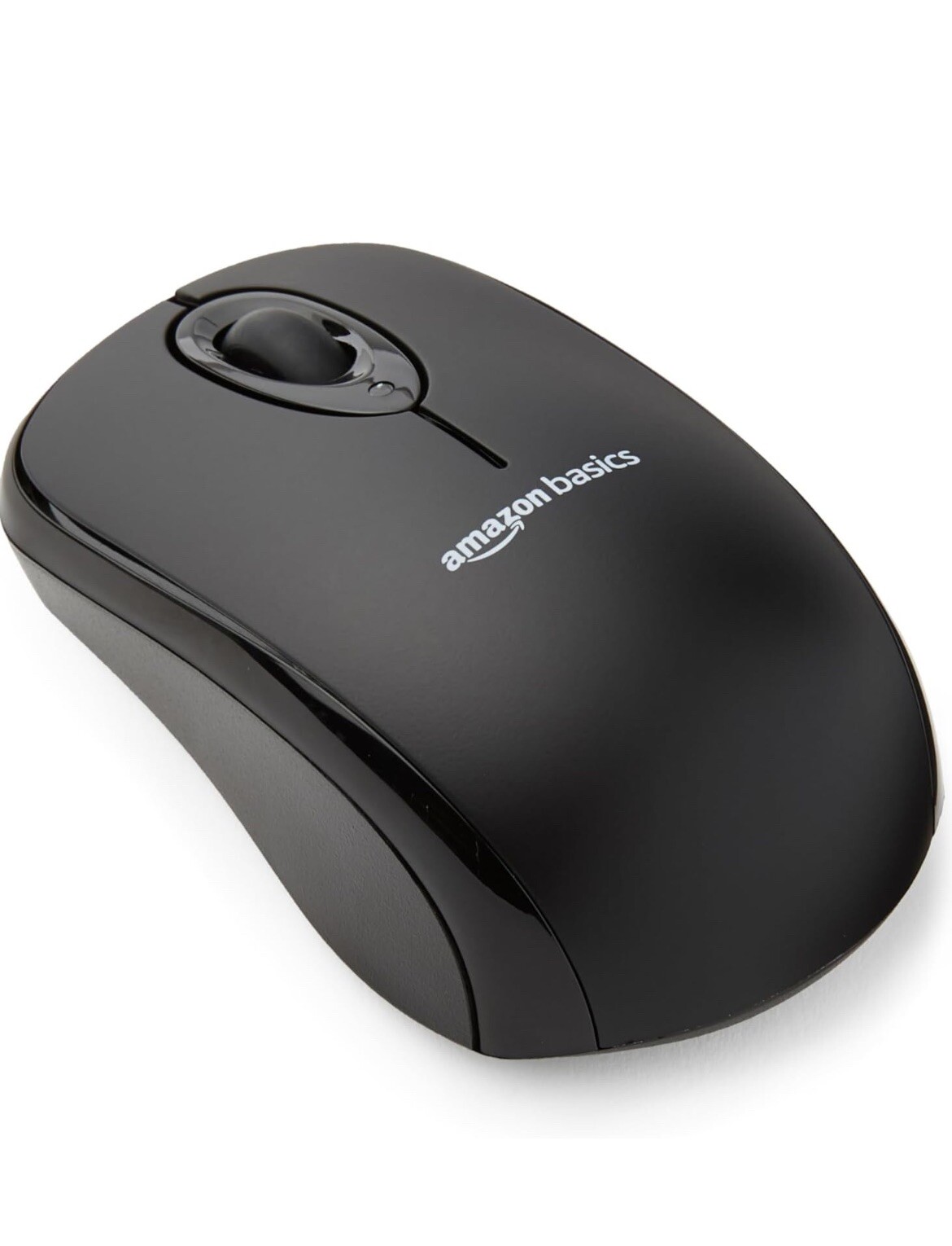 Amazon Basics Wireless Computer Mouse with USB Nano Receiver