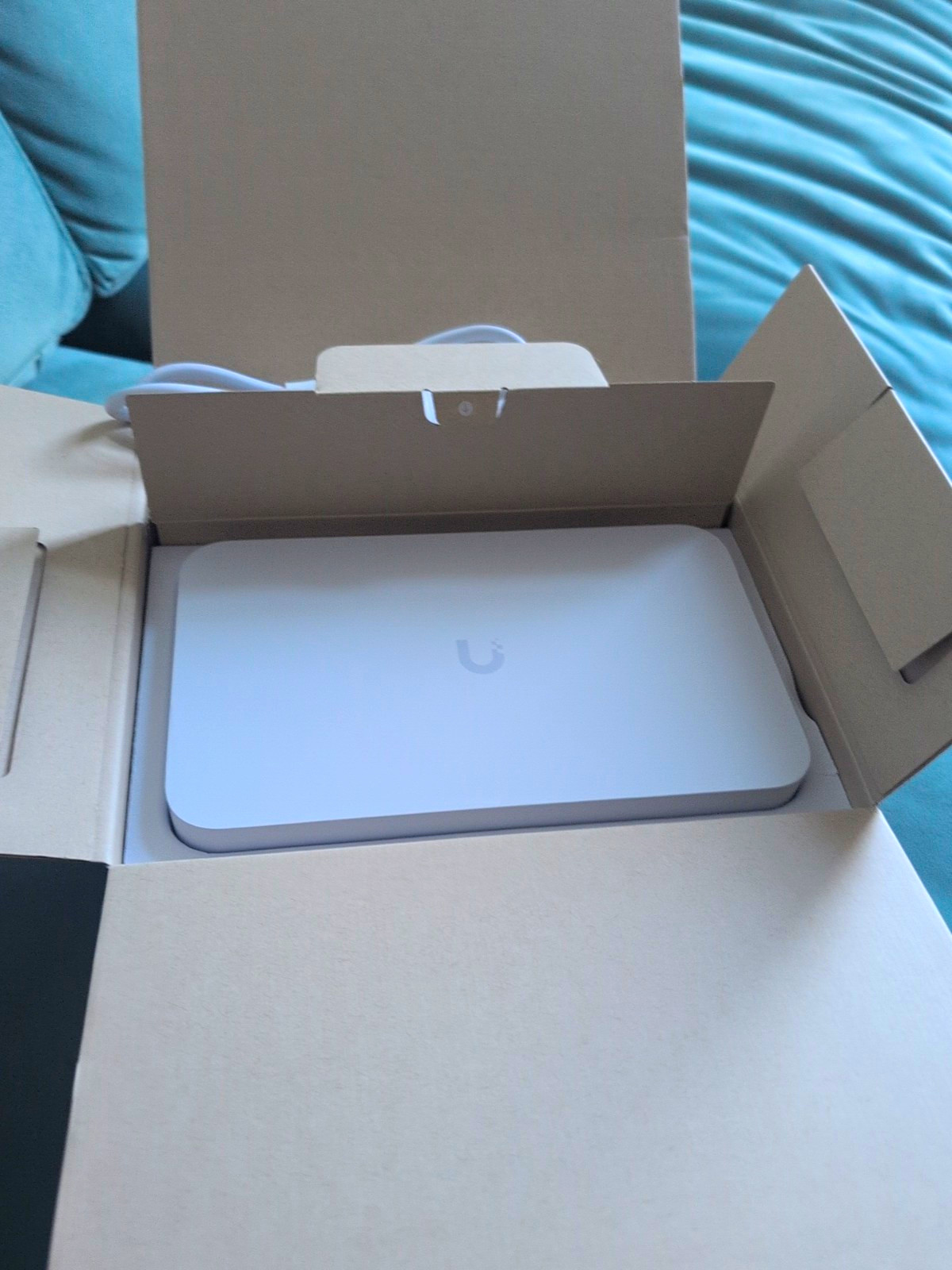 Ubiquiti UniFi UXG-Fiber Wired Router 2-Port Gigabit Ethernet VPN White