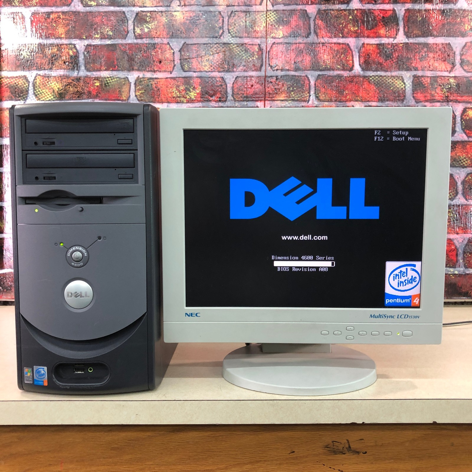 Dell Dimension 4600 ATX PC Pentium 4 2.80GHz 512MB RAM No HDD (Retro Gaming)