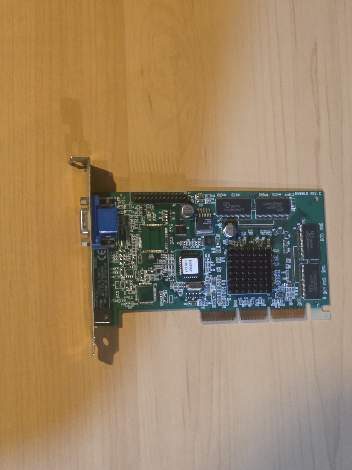 VISIONTEK NV996.0 REV B AGP Retro Vintage Gaming VGA VIDEO GRAPHICS CARD