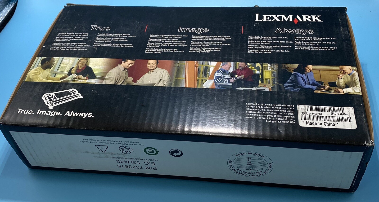 Lexmark C734A1KG Toner Cartridge - Black OME Cartridge in sealed