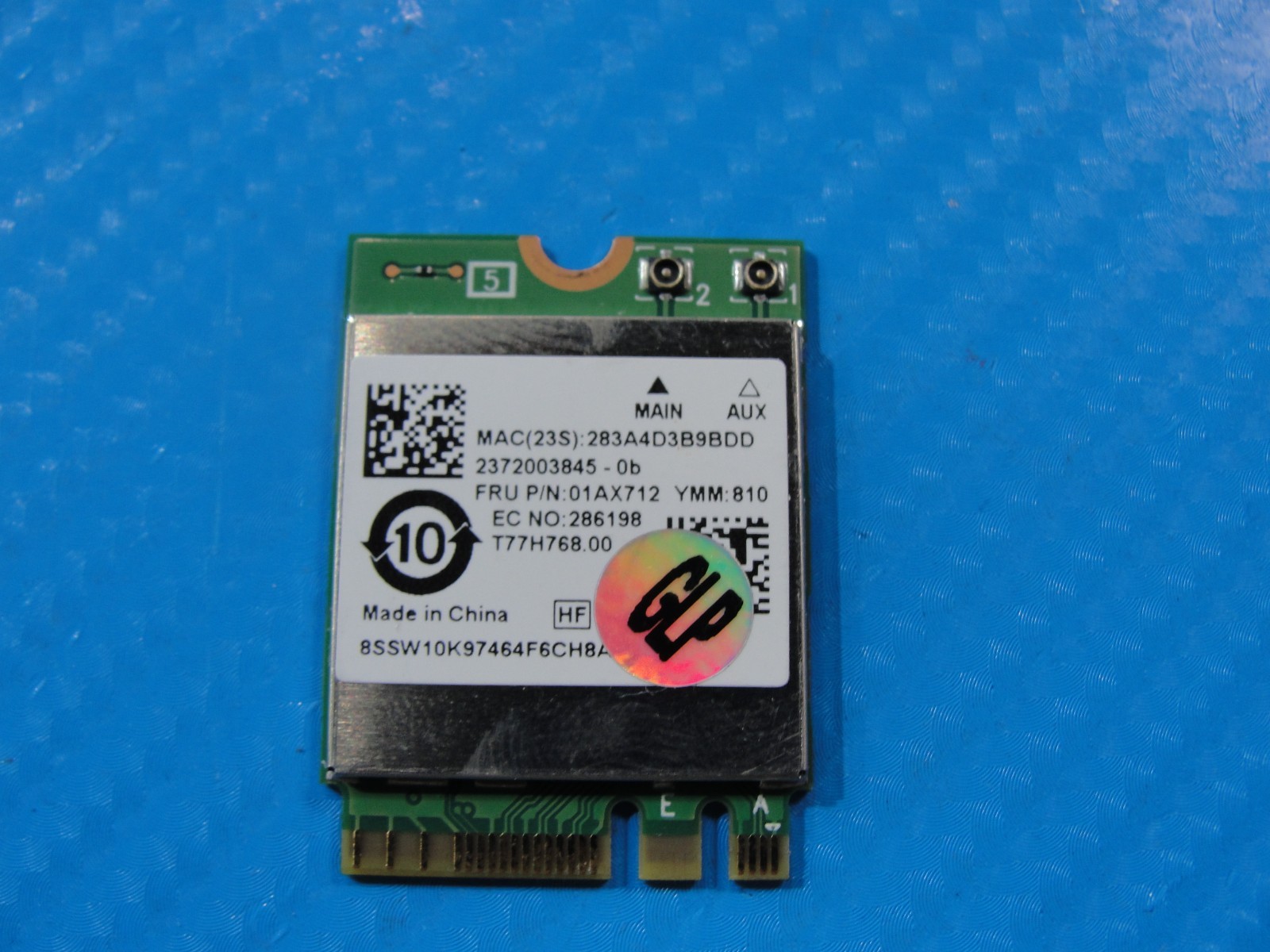 Lenovo Legion 15.6” Y7000P-1060 Genuine Wireless WiFi Card RTL8822BE 01AX712