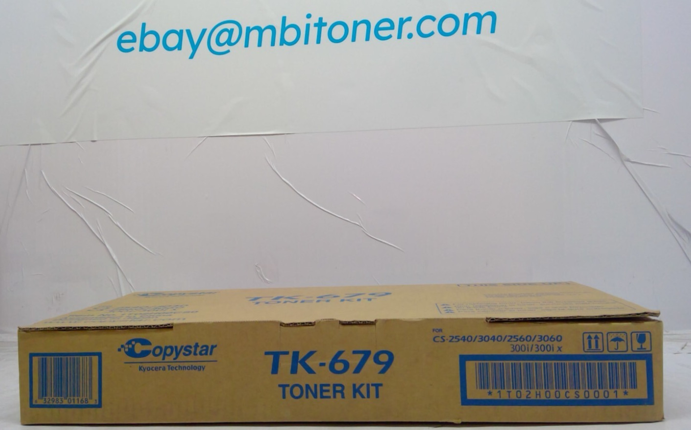 GENUINE Kyocera/Copystar TK-679 Black Toner Kit/1T02H00CS0001/CS-2540/3040/2560