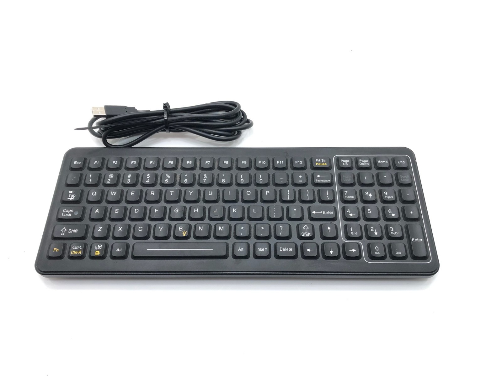 IKEY SLK-101-USB Slimkey SK-101 NEMA 4X Waterproof Rugged Computer Keyboard