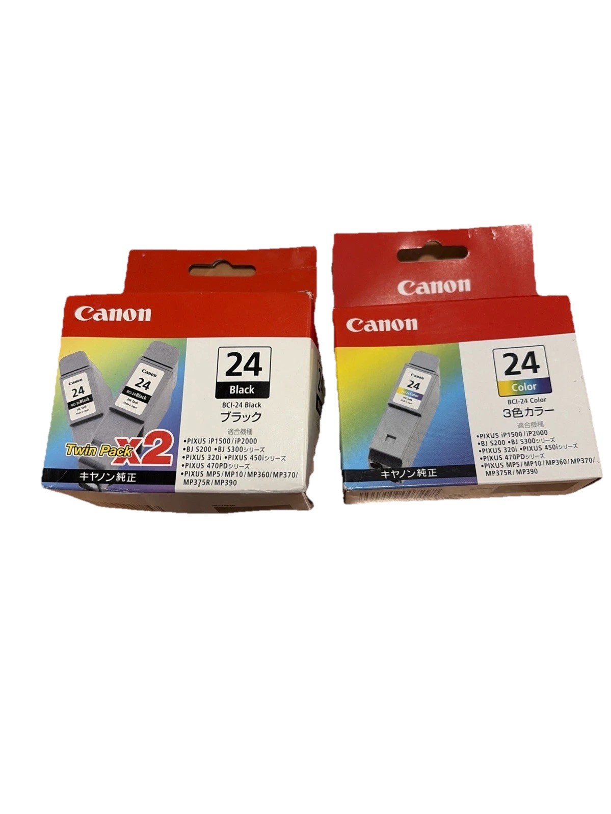 Canon BCI-24 Black(2pack) and Color