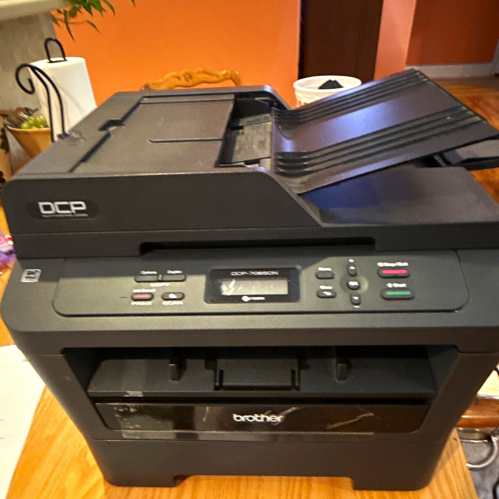 Brother DCP 7065 Laser Printer, Black & White Copier Scanner