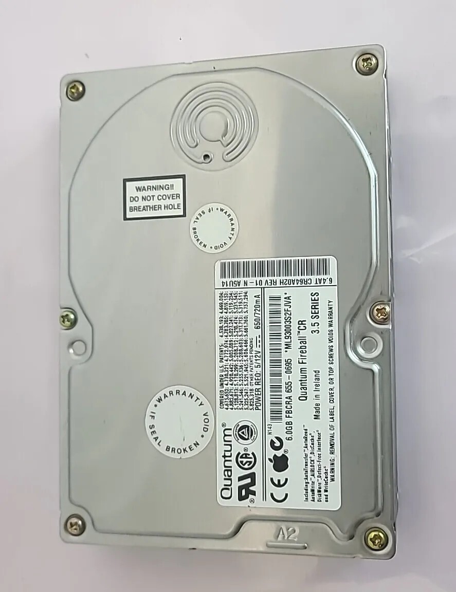 Apple Quantum 6.0GB Fireball CR 3.5 Series 