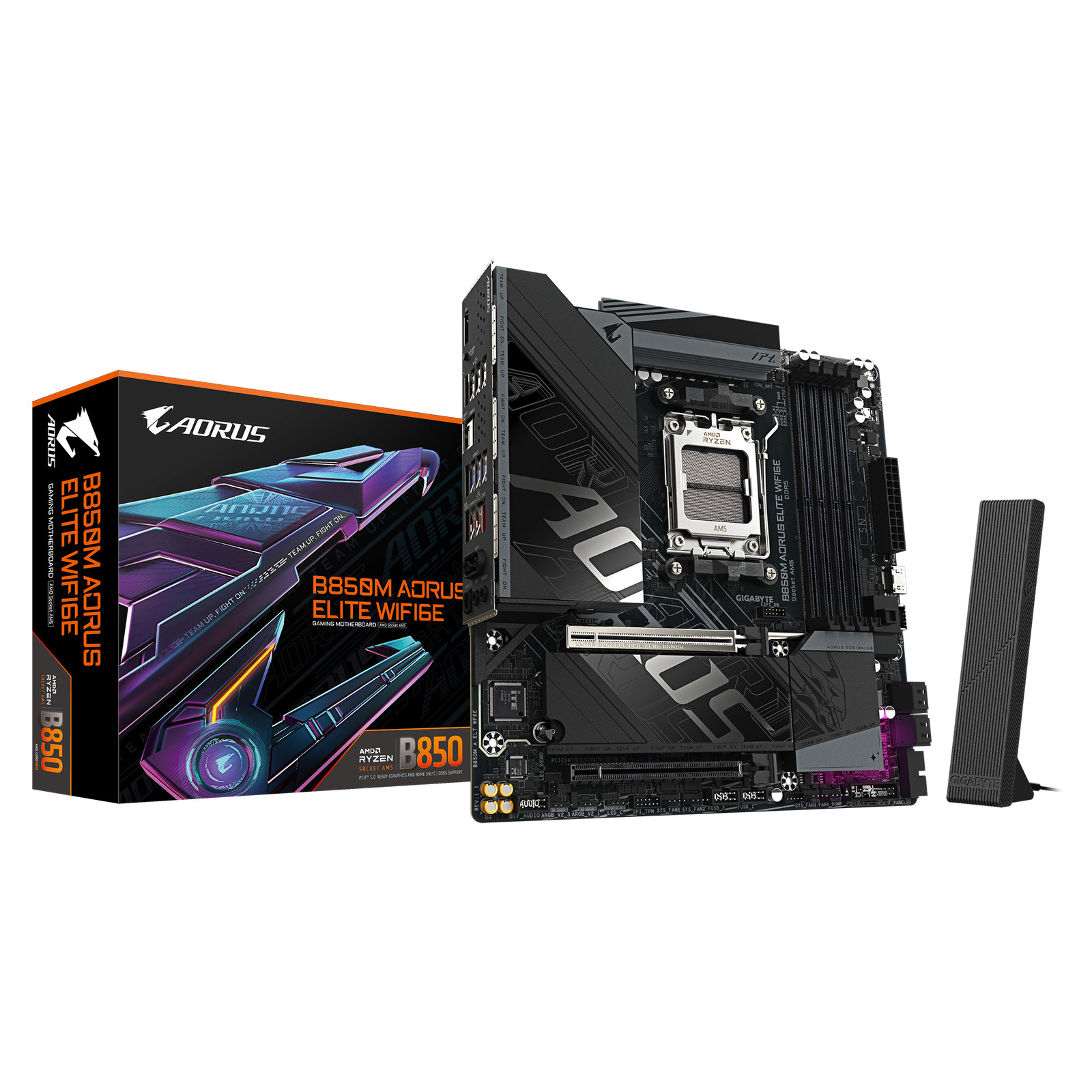 GIGABYTE B850M AORUS ELITE WIFI6E AM5 Motherboard