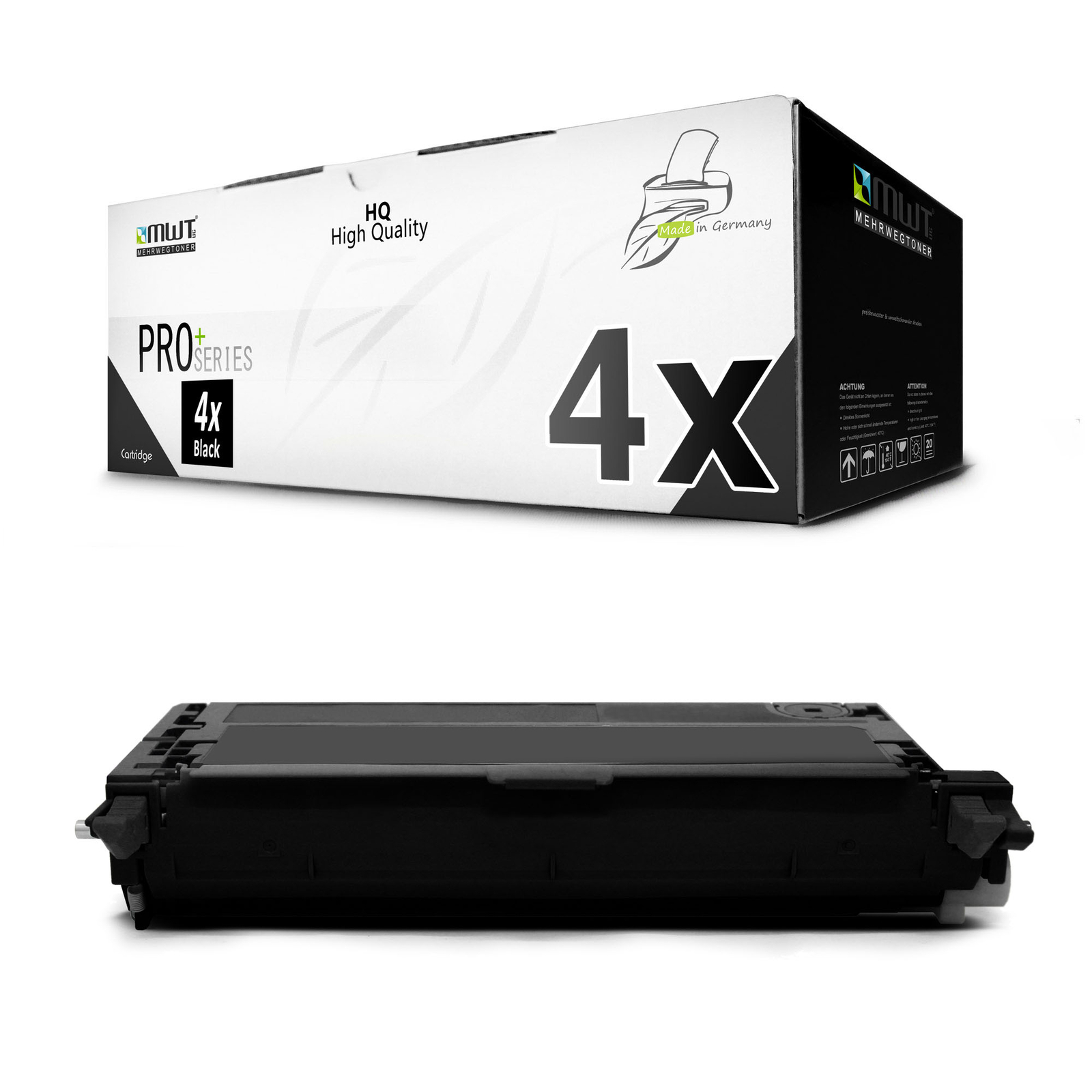 4x Toner for Dell 3130 like 593-10289 H516C Black