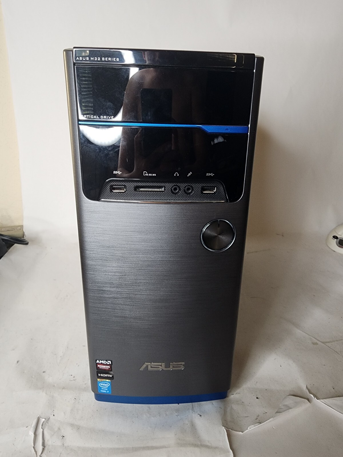 Asus M32 Series Core i7-4790 3.60GHz 16GB 1TB SSD Win 10 PRO ATI RADEON R9 200
