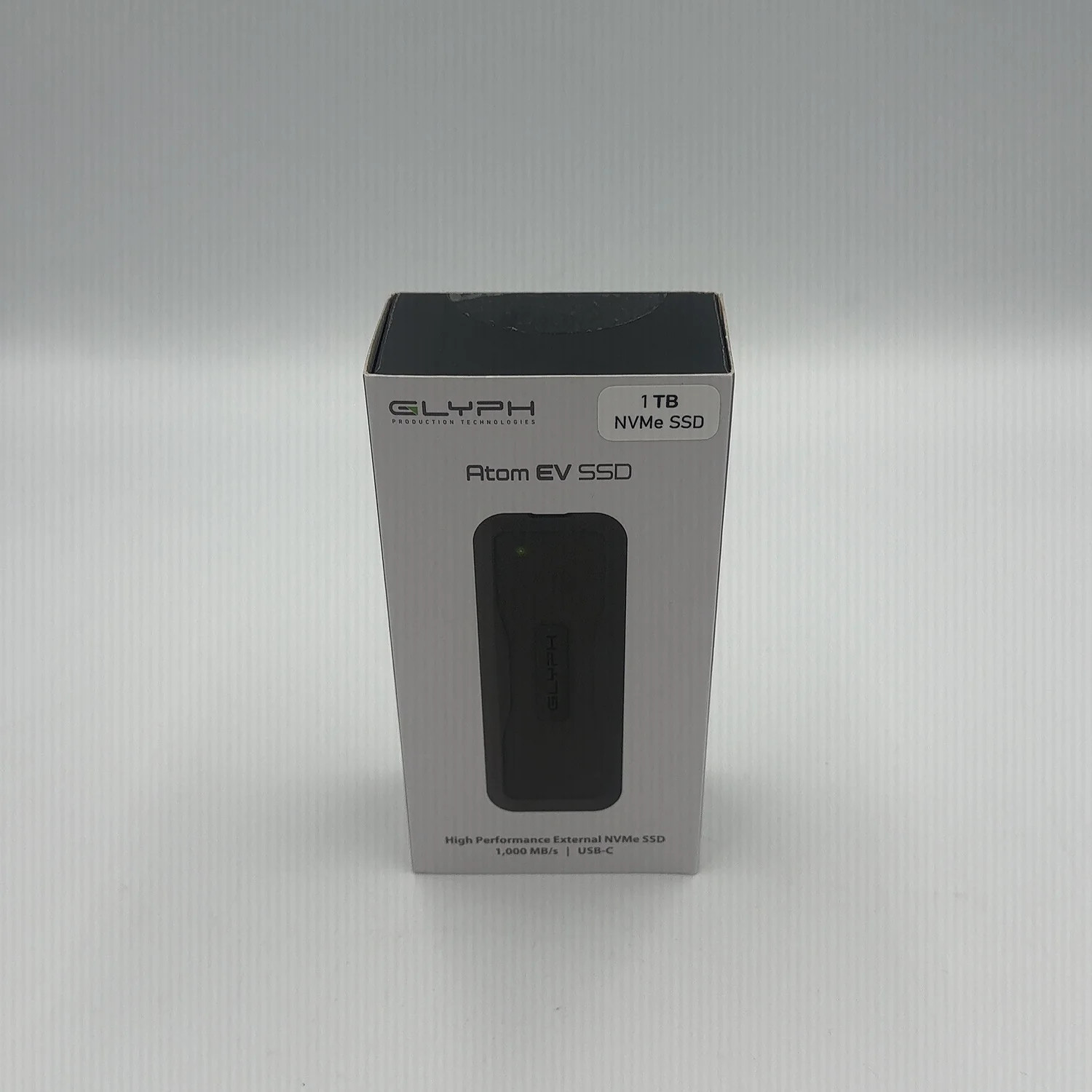 New Glyph Portable Atom EV SSD 1TB USB-C to USB-C SSD A1000EV