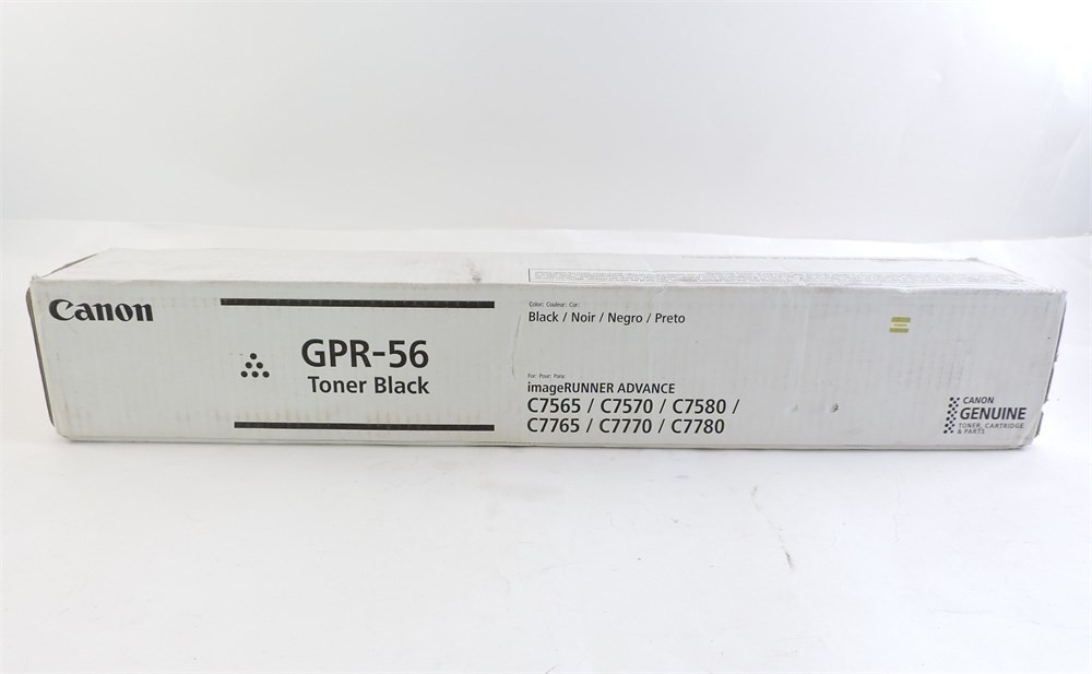 Canon 0998C003AA (GPR-56) Black Toner Cartridge,  imageRUNNER ADVANCE C7565i