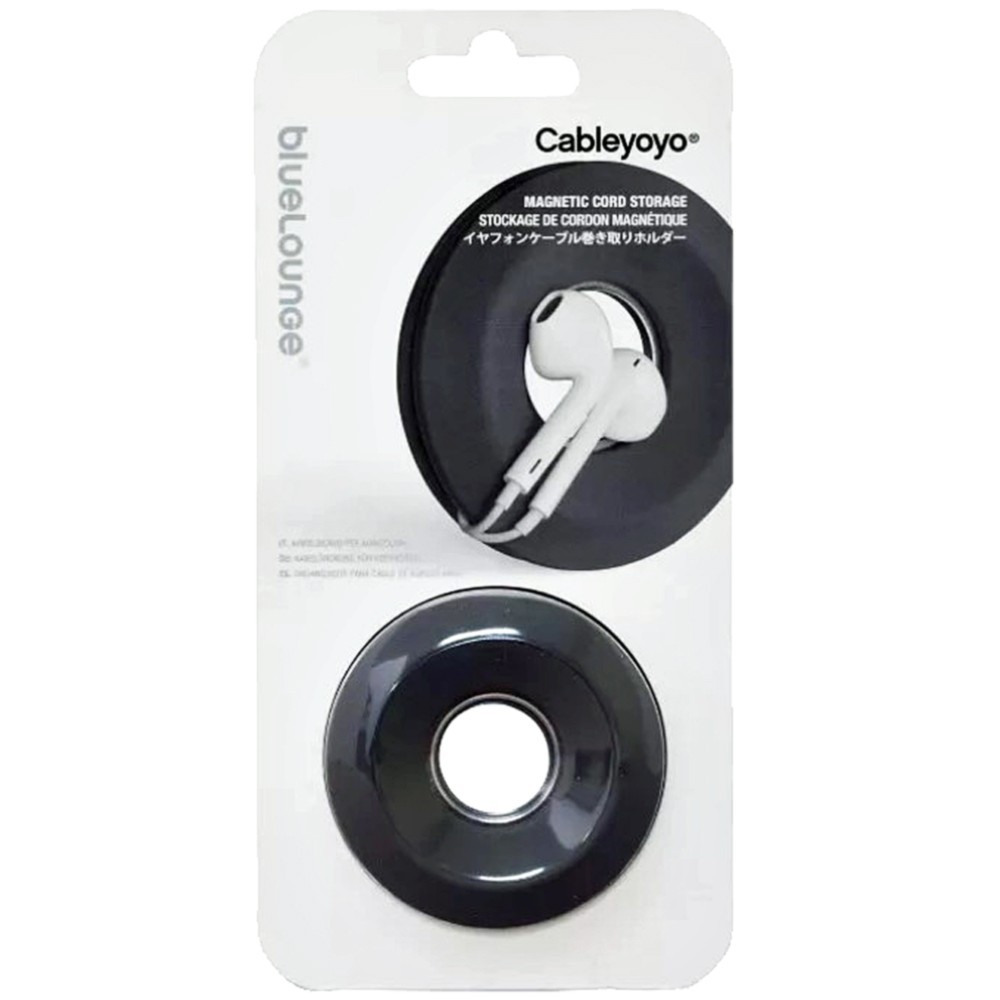 Bluelounge Cableyoyo I Magnetic Silicone Cable Organizer I Tangle Free Cords