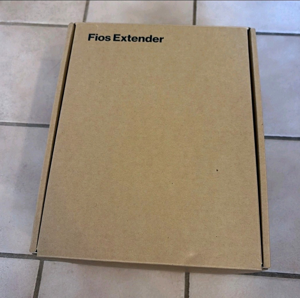 Verizon Fios Extender E3200 Wi-Fi Extender Dual-Band 2.4/5GHz White, 2 LAN