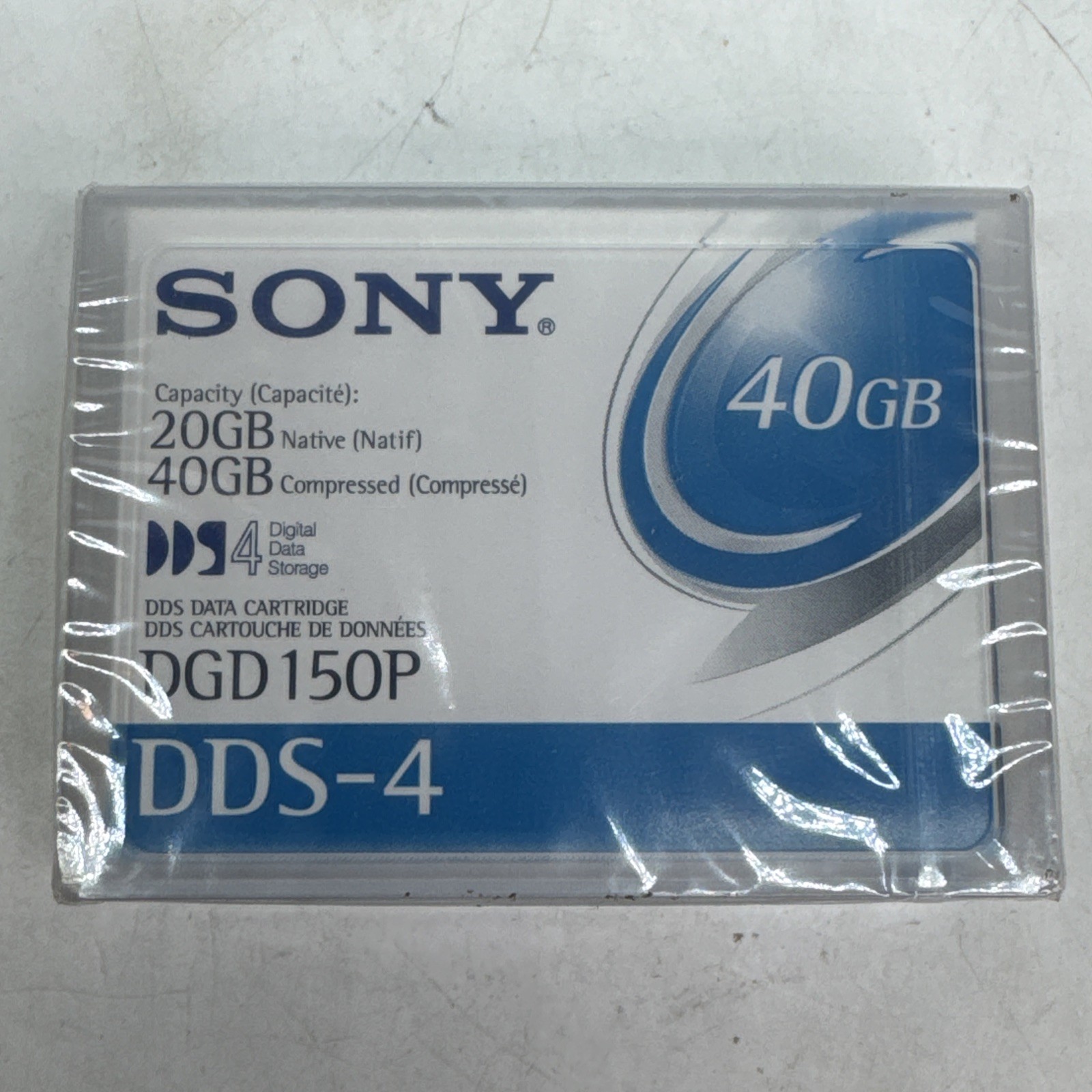 Sony DGD150P DDS Data Cartridge 20/40GB DDS-4 New & Sealed