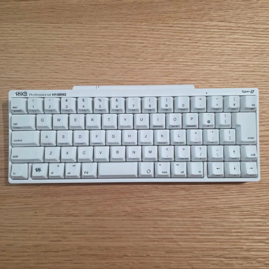 PFU HHKB Professional HYBRID Type-S Keyboard Mechanical Keyboard Used