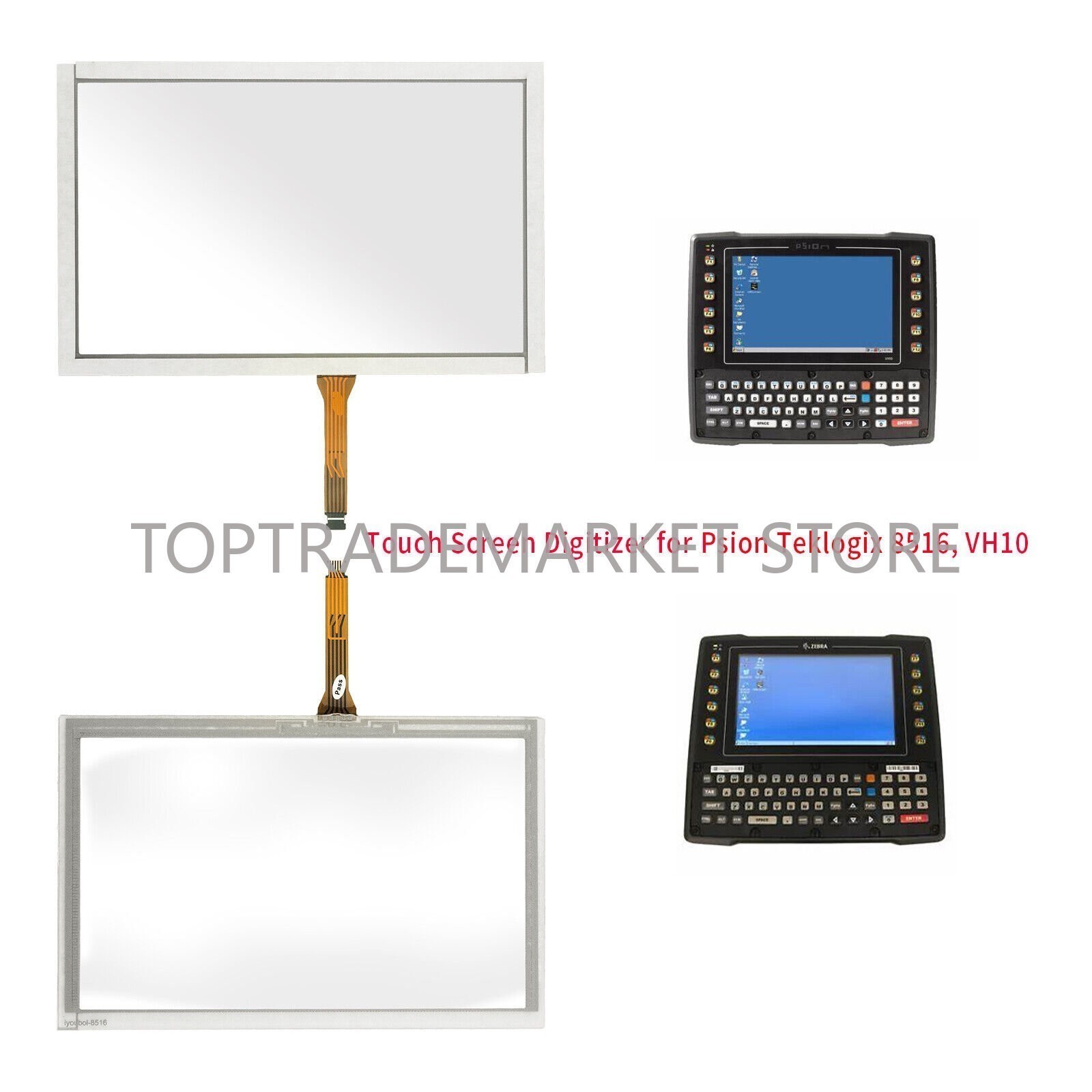 US Digitizer Touch Screen Panel For Psion Teklogix 8516, VH10 Glass Replacement