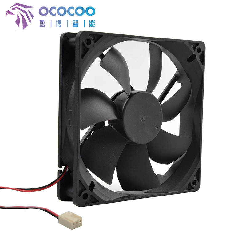 OCOCOO Water Cooling Fan Radiator Fan 2100r 12V 3P Silent 120mm PC Computer CPU