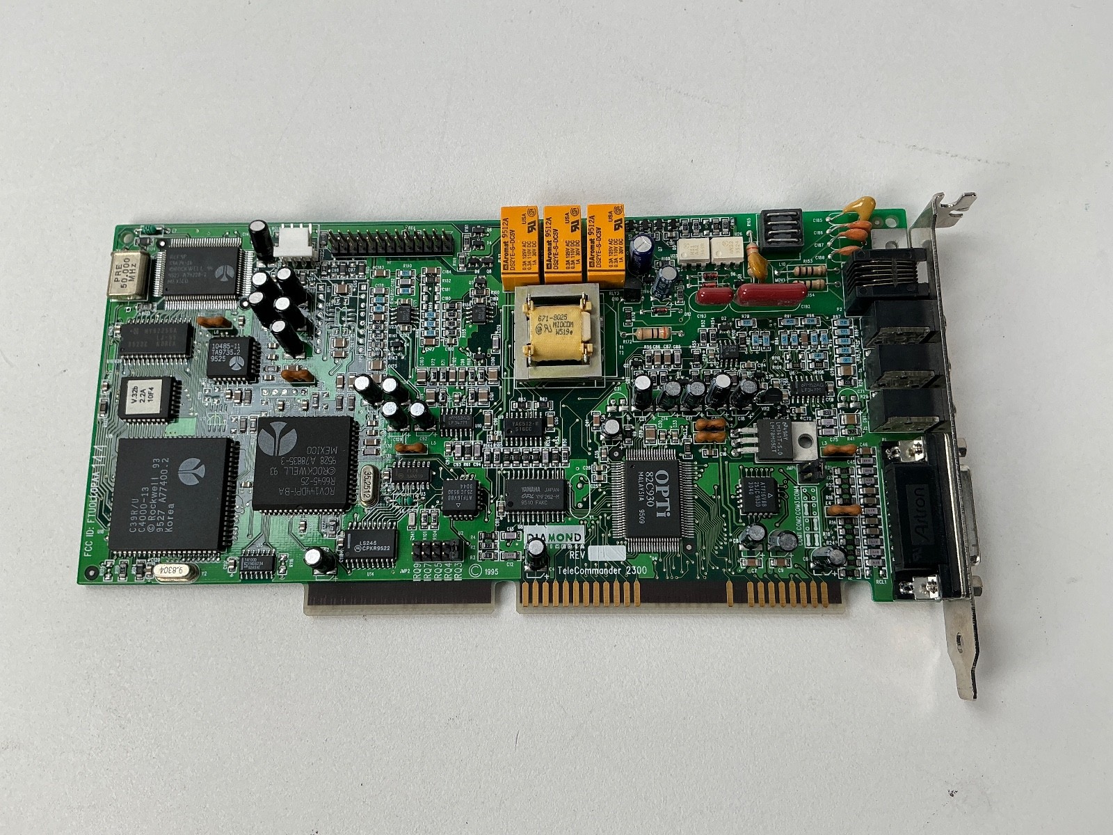 Diamond Multimedia TeleCommander 2300 Card for Vintage IBM PC