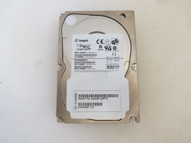 ORACLE 390-0072 Sun 36.4GB 10000RPM Fibre Channel 2Gbps 4MB Cache 3.5-inch Inter